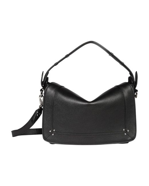 Jérôme Dreyfuss Black Pepito M Crossbody Bag