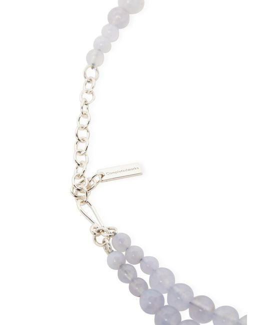 Completedworks White Halskette Agate