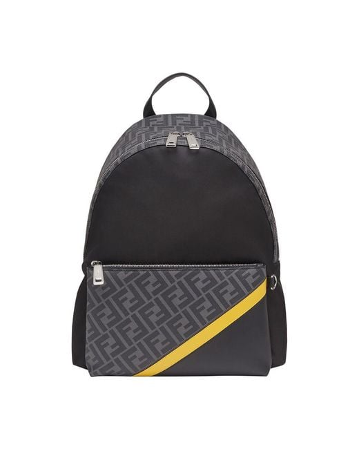 Fendi Black Backpack for men