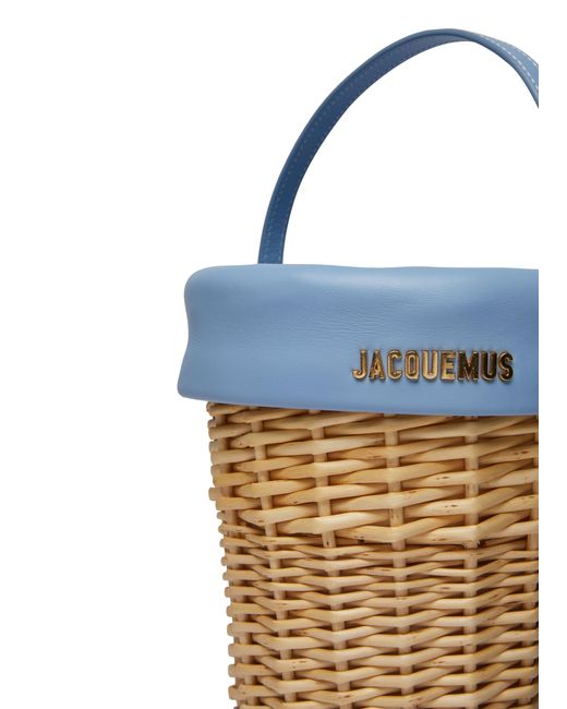 Jacquemus Blue Le Panier Seau Bucket Bag