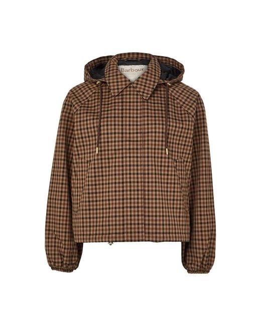 Barbour Brown Audrey Showerproof Jacket