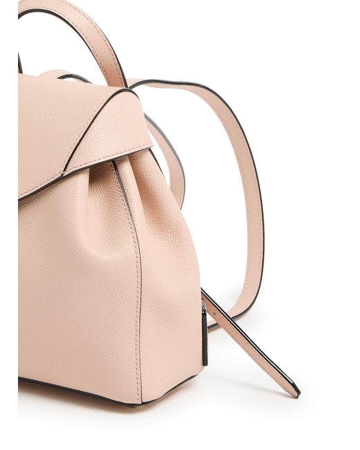 Valextra Pink Mini-Rucksack Iside