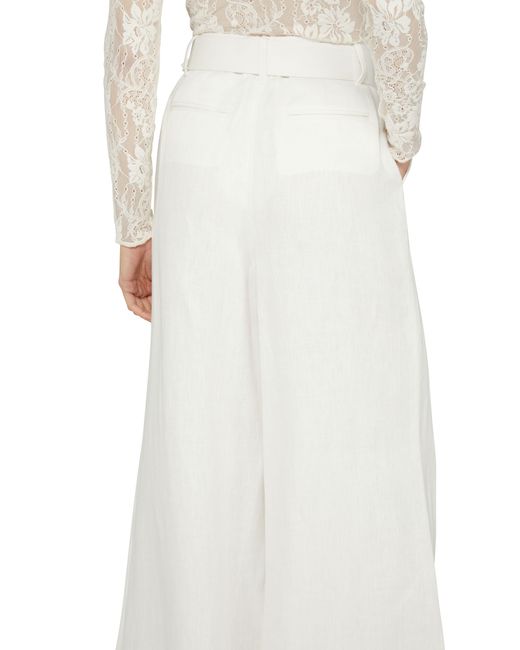 Pantalon large Zimmermann en coloris White