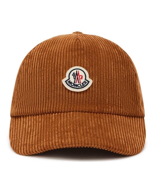 Moncler Brown Baseball Cap