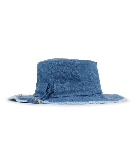 Chapeau de plage 'le bob artichaut' bleu - le chouchou Jacquemus pour homme en coloris Blue