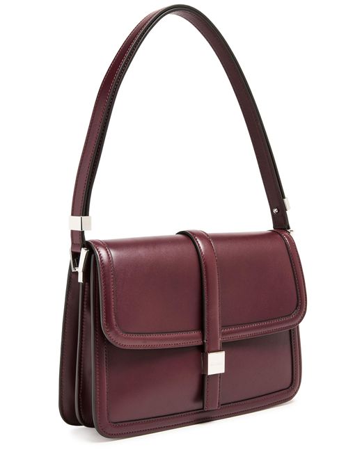 Max Mara Purple Schultertasche Bianca