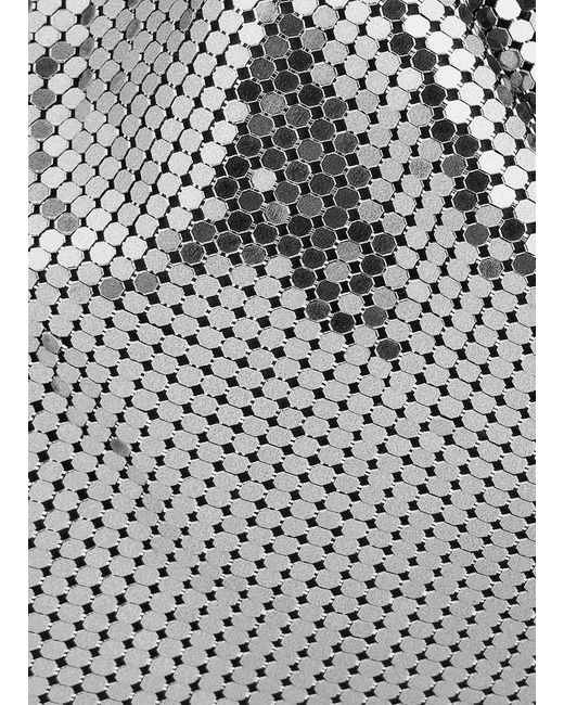 Rabanne White Schultertasche Pixel Tube