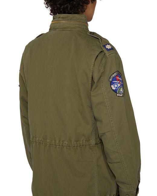 Polo Ralph Lauren Green Combat Lined Jacket for men