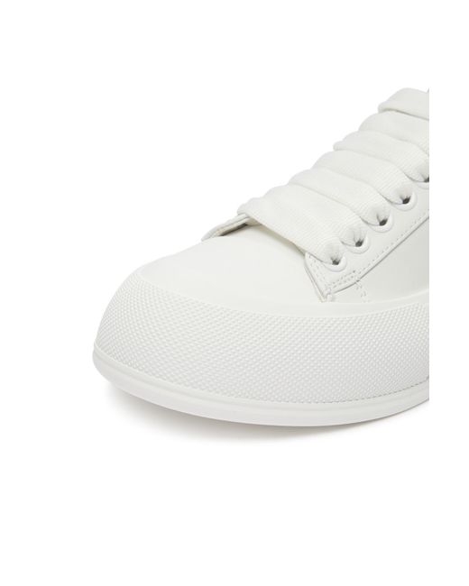 Alexander McQueen Deck Sneakers in White | Lyst