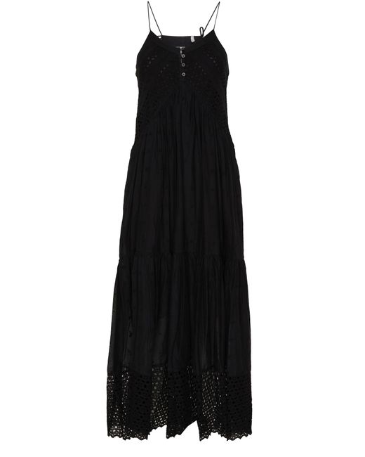Isabel Marant Black Sabba Maxi Dress