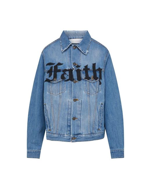 Faith Connexion Blue Faith Denim Jacket