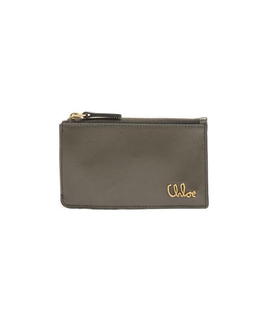 Chloé Gray Brieftasche Chloé Iconic
