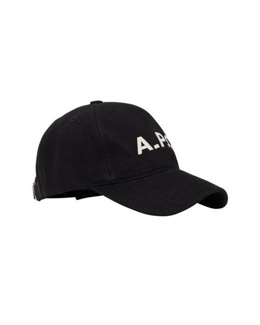 A.P.C. Eden Cap in Black for Men | Lyst