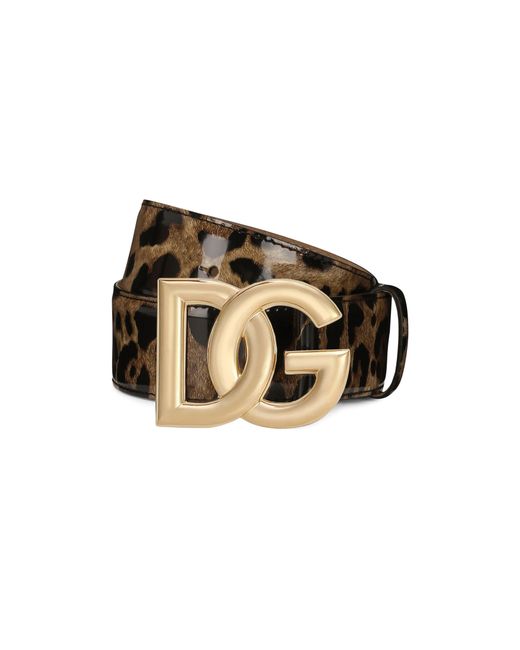 KIM DOLCE&GABBANA ceinture Dolce & Gabbana en coloris Black