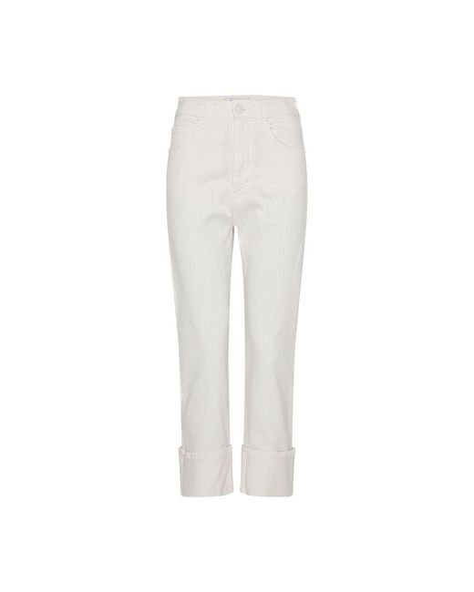 Max Mara White Decano Jeans