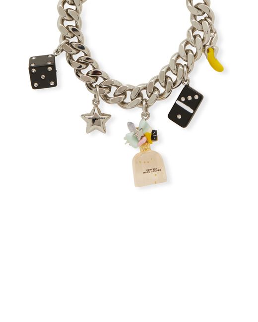 Bracelet à charms Perfect Marc Jacobs en coloris Metallic