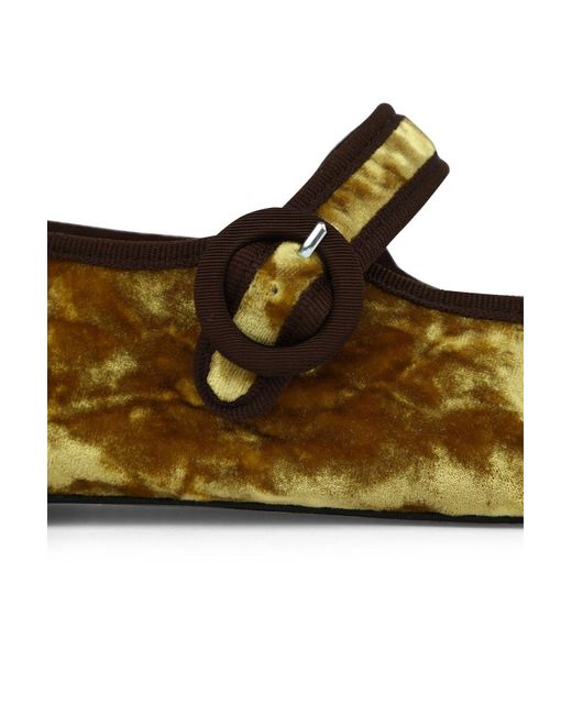 Repetto Mary Jane Shoes in Brown Lyst
