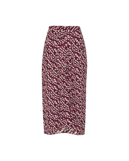 Isabel Marant Red Eolia Skirt