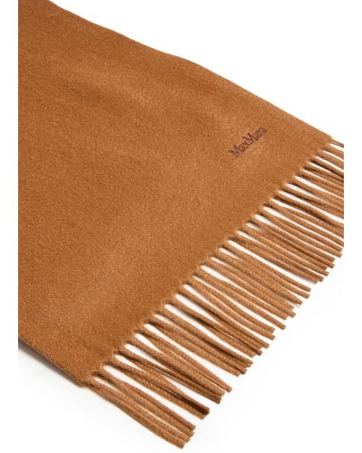 Max Mara Brown Baci Scarf