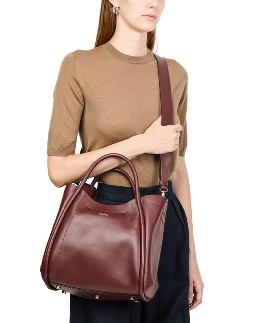 Max Mara Brown Marine Handbag