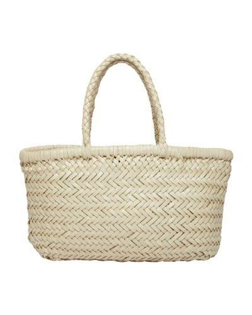 Dragon Diffusion Metallic Flat Gora Mini Handbag