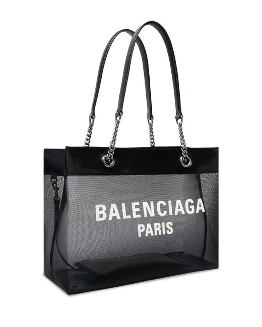 Balenciaga Black Sac Cabas Duty Free Moyen Modèle
