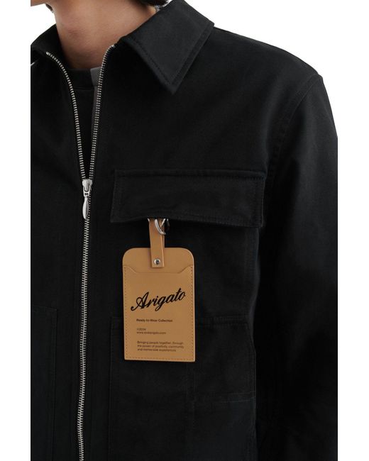 Axel Arigato Story Workwear Jacket in Black for Men Lyst