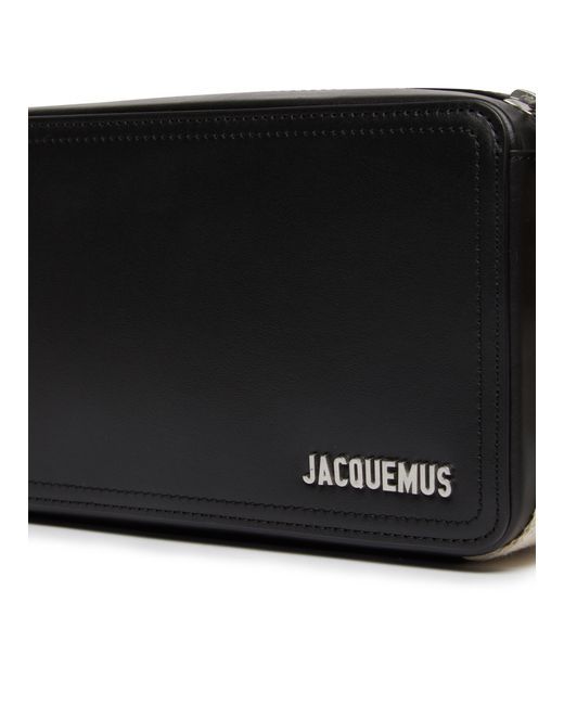 Jacquemus Black Le Cuerda Horizontal Bag for men