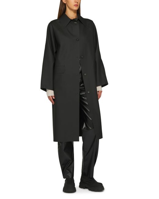 Kassl Black Original Long Rubber Coat
