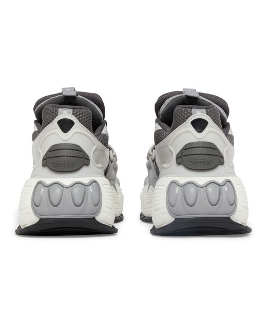 Off-White c/o Virgil Abloh Gray Glove Slip On Sneakers for men