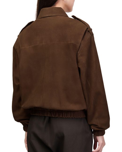 Arma Brown Halti Suede Jacket