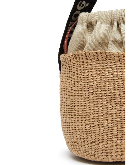 Chloé Natural Small Woody Basket