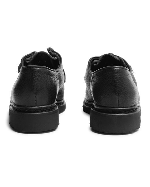 Paraboot Black Michael Derbies