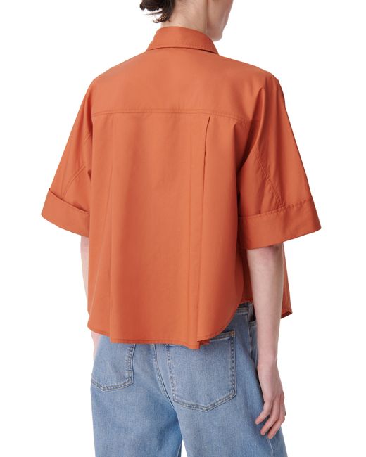 Vanessa Bruno Orange Bobby Shirt