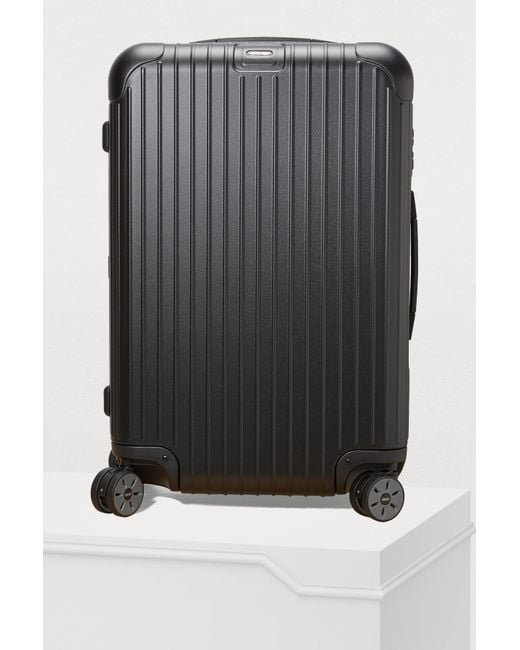 Rimowa Black Salsa Multiwheel Electronic Tag Luggage - 63l