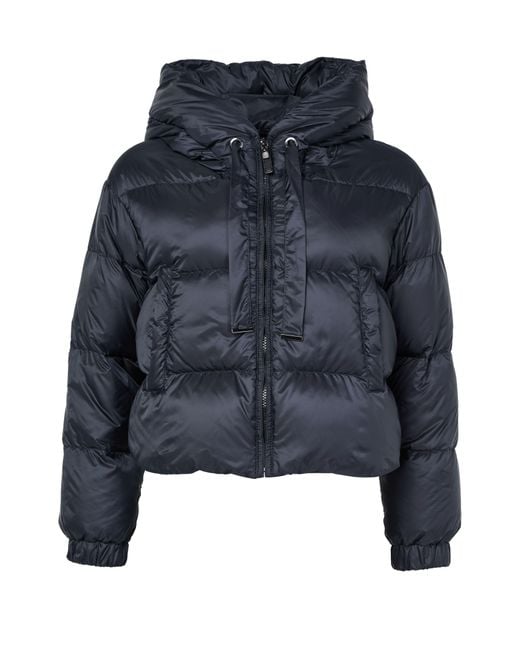 Max Mara Blue Seie Puffer Jacket