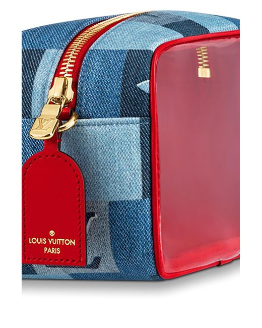 Louis Vuitton M68765 Beach Pouch Shoulder Bag Monogram Denim