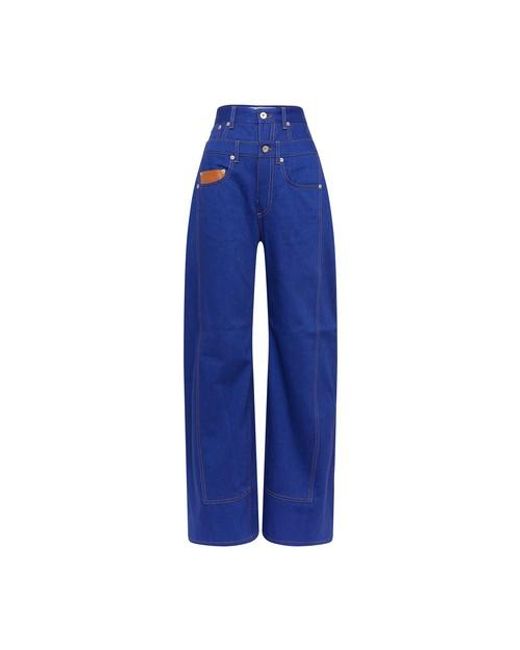 Loewe Blue Trompe L'ail Jeans