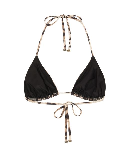 Dolce & Gabbana Multicolor Triangle Bikini Top