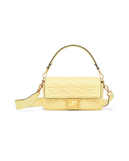 Fendi metallic baguette hotsell