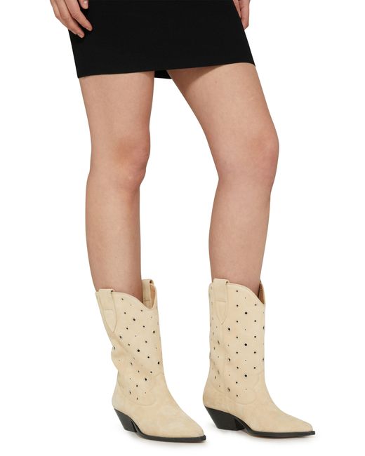 Isabel Marant Natural Duerto Ankle Boots