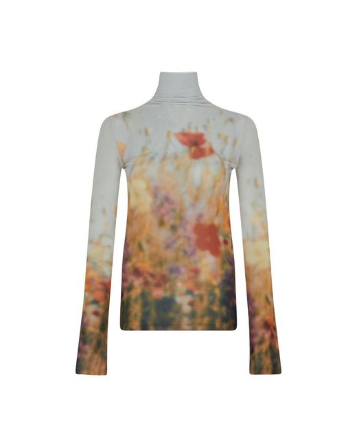 Acne Multicolor Long-sleeved T-shirt
