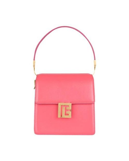 Balmain Smooth Leather Ely Bag in Rose_saumon (Pink) Lyst