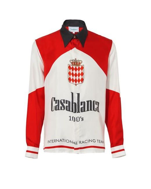 CASABLANCA Red 100's Shirt for men