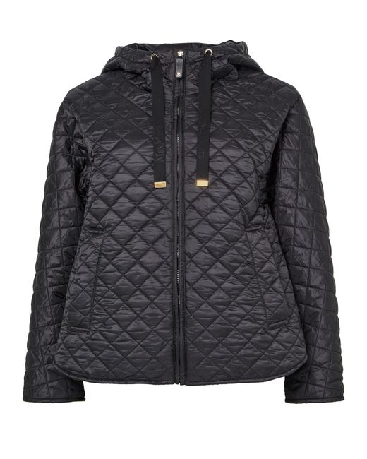 Max Mara Black Quilted Jacket