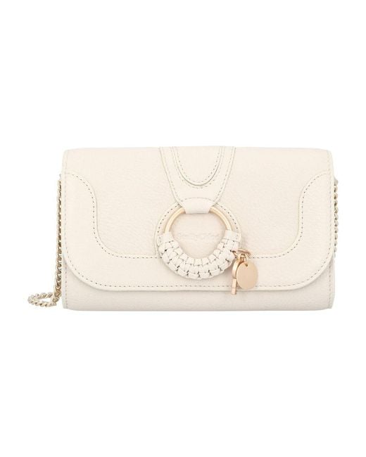 See By Chloé Natural Hana Wallet With Chain