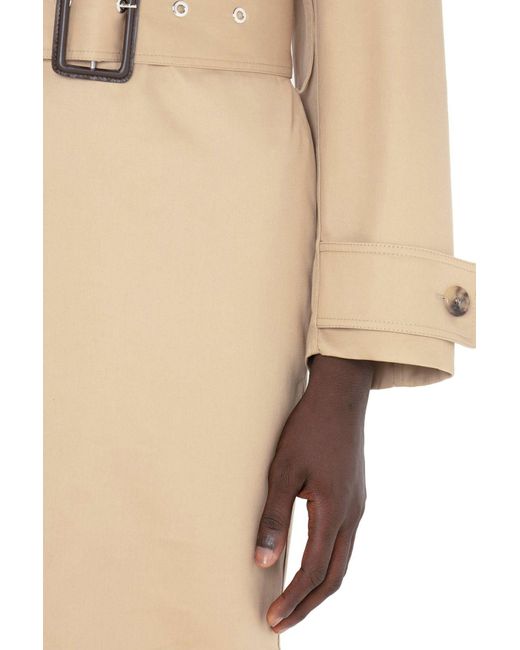 JW Anderson Wrap Front Mid-length Trench Coat in Natural for Men