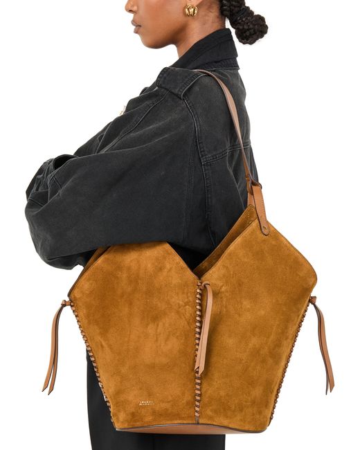 Isabel Marant Brown Tampa Tote Bag
