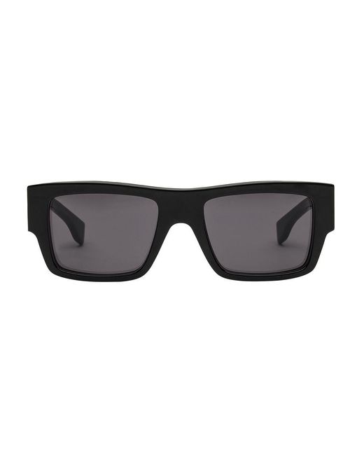 Fendi Black Signature Sunglasses for men