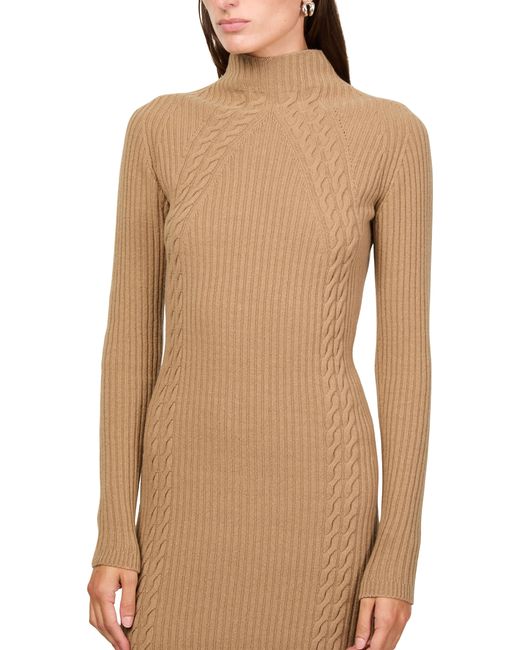 Max Mara Natural Zella Knitted Dress